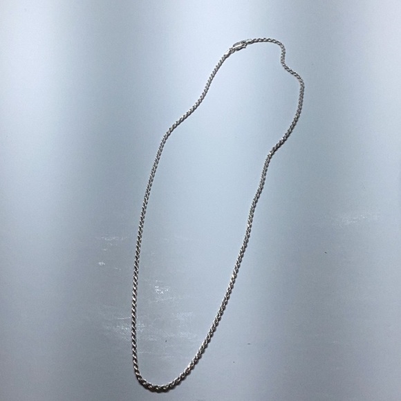 925 Silver Italy Rope Chain - Picture 2 of 2